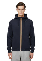 FELPE CON ZIP Blu K Way