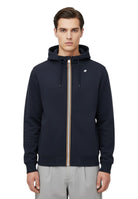 FELPE CON ZIP Blu K Way