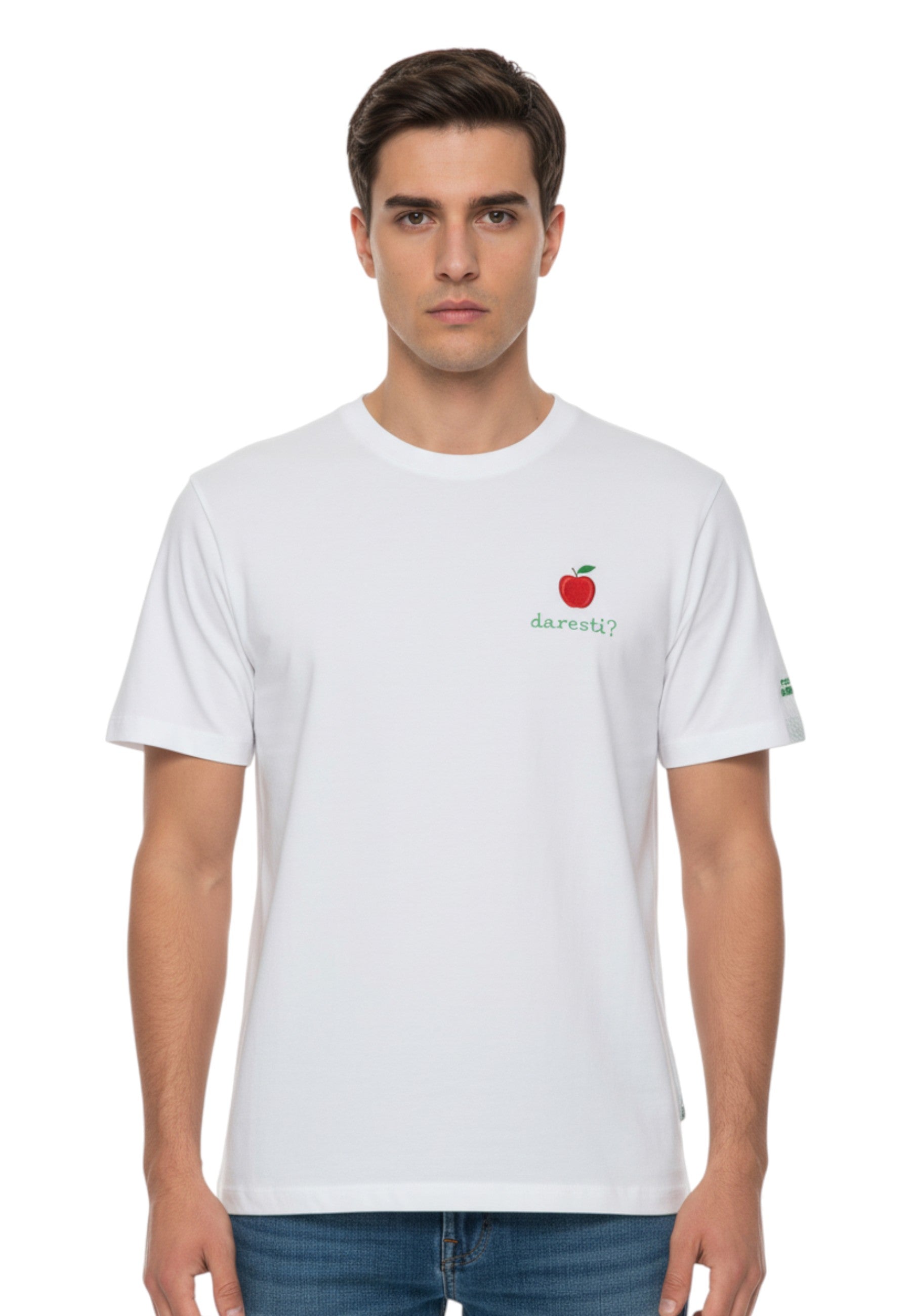 T-SHIRT Bianco Mc2 Saint Barth