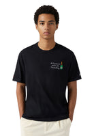 T-SHIRT Nero Mc2 Saint Barth
