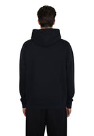 FELPE CON CAPPUCCIO Nero Mc2 Saint Barth