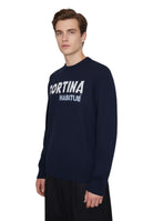 GIROCOLLO MANICA LUNGA Blu Mc2 Saint Barth