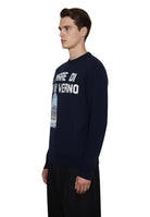 GIROCOLLO MANICA LUNGA Blu Mc2 Saint Barth