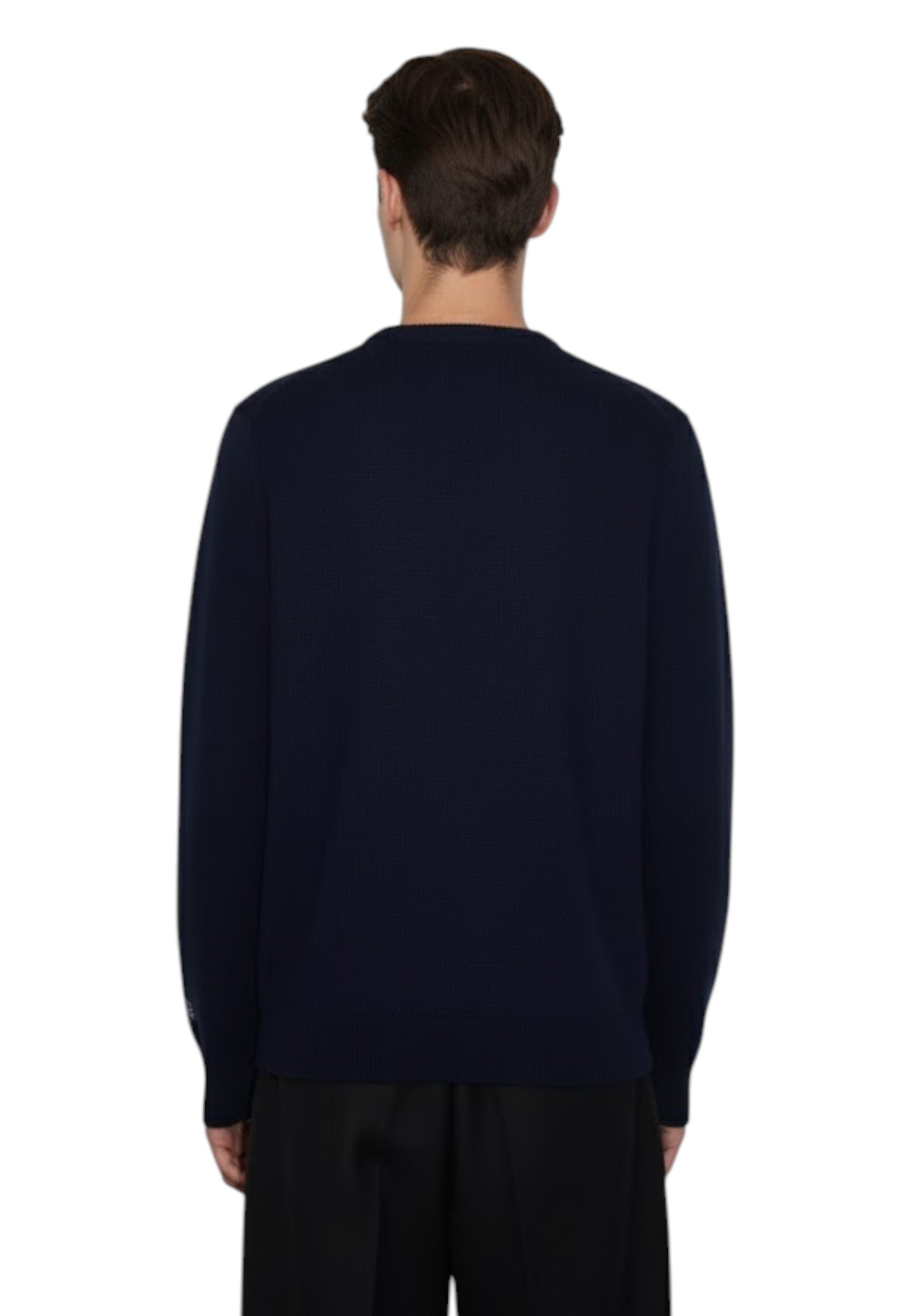 GIROCOLLO MANICA LUNGA Blu Mc2 Saint Barth