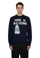 GIROCOLLO MANICA LUNGA Blu Mc2 Saint Barth