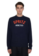 GIROCOLLO MANICA LUNGA Blu Mc2 Saint Barth