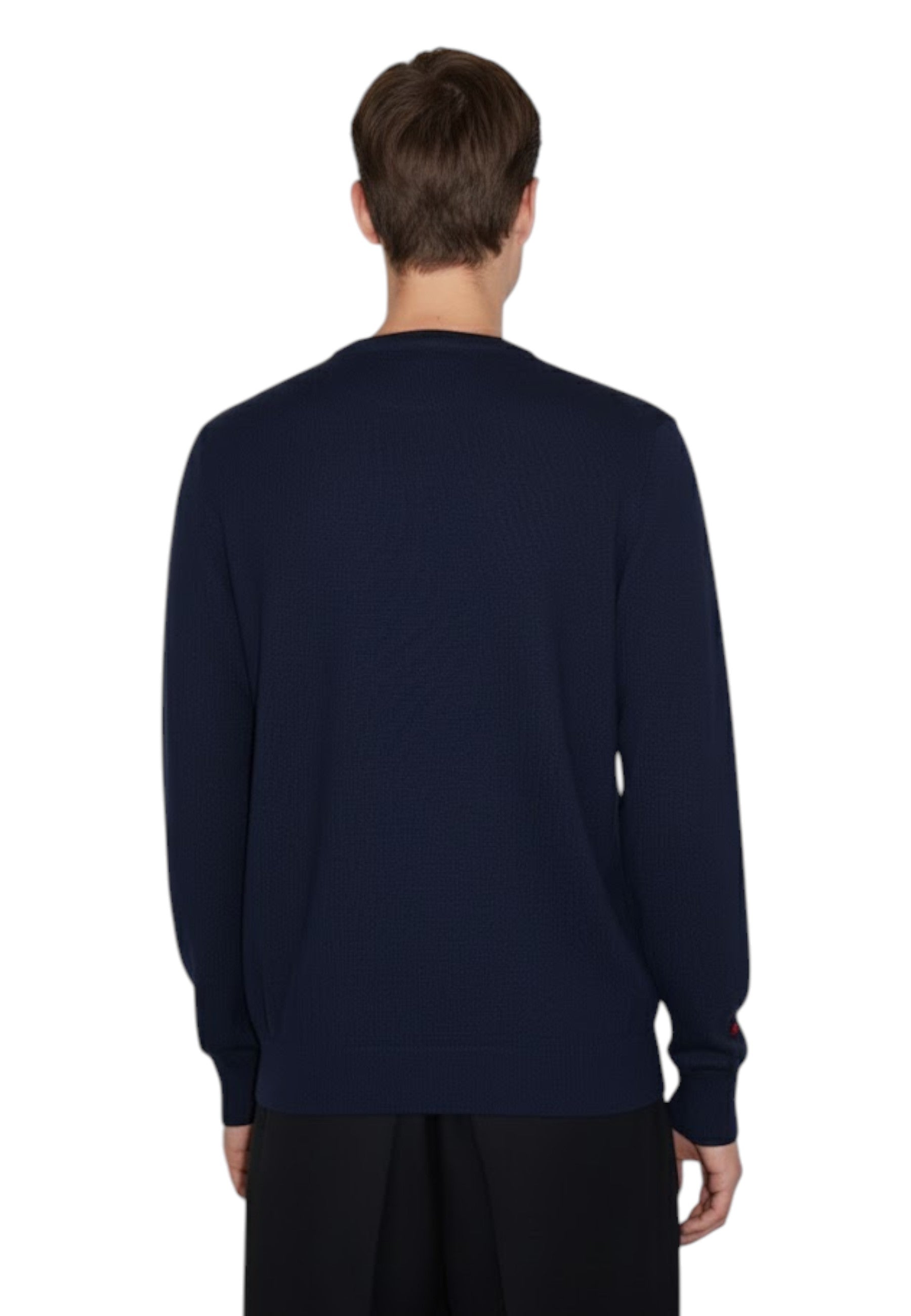 GIROCOLLO MANICA LUNGA Blu Mc2 Saint Barth