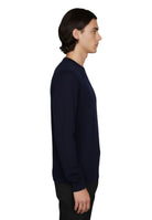 GIROCOLLO MANICA LUNGA Blu Mc2 Saint Barth