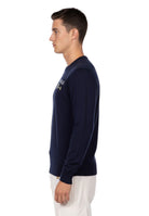 GIROCOLLO MANICA LUNGA Blu Mc2 Saint Barth