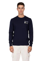 GIROCOLLO MANICA LUNGA Blu Mc2 Saint Barth