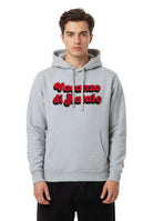 FELPE CON CAPPUCCIO Grigio Mc2 Saint Barth