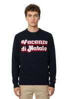 GIROCOLLO MANICA LUNGA Blu Mc2 Saint Barth