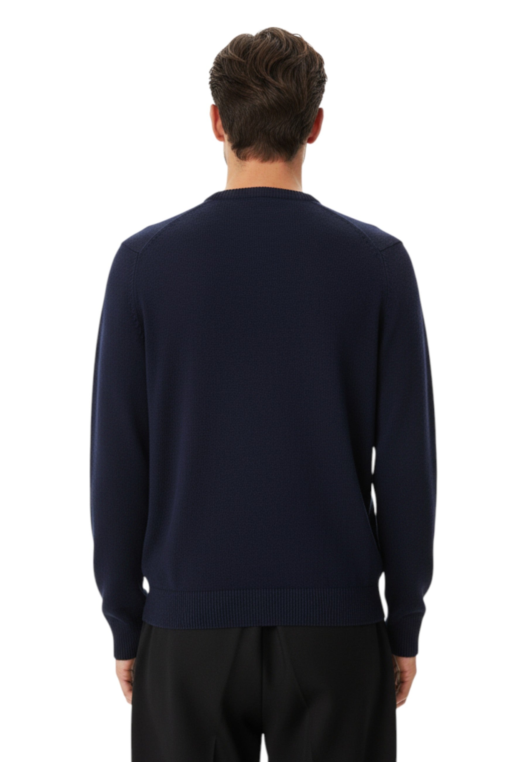 GIROCOLLO MANICA LUNGA Blu Mc2 Saint Barth