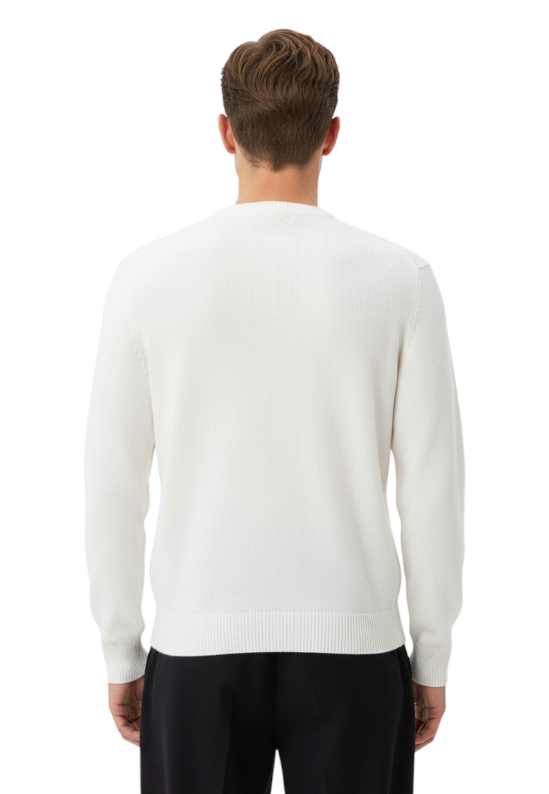 GIROCOLLO MANICA LUNGA Panna Mc2 Saint Barth