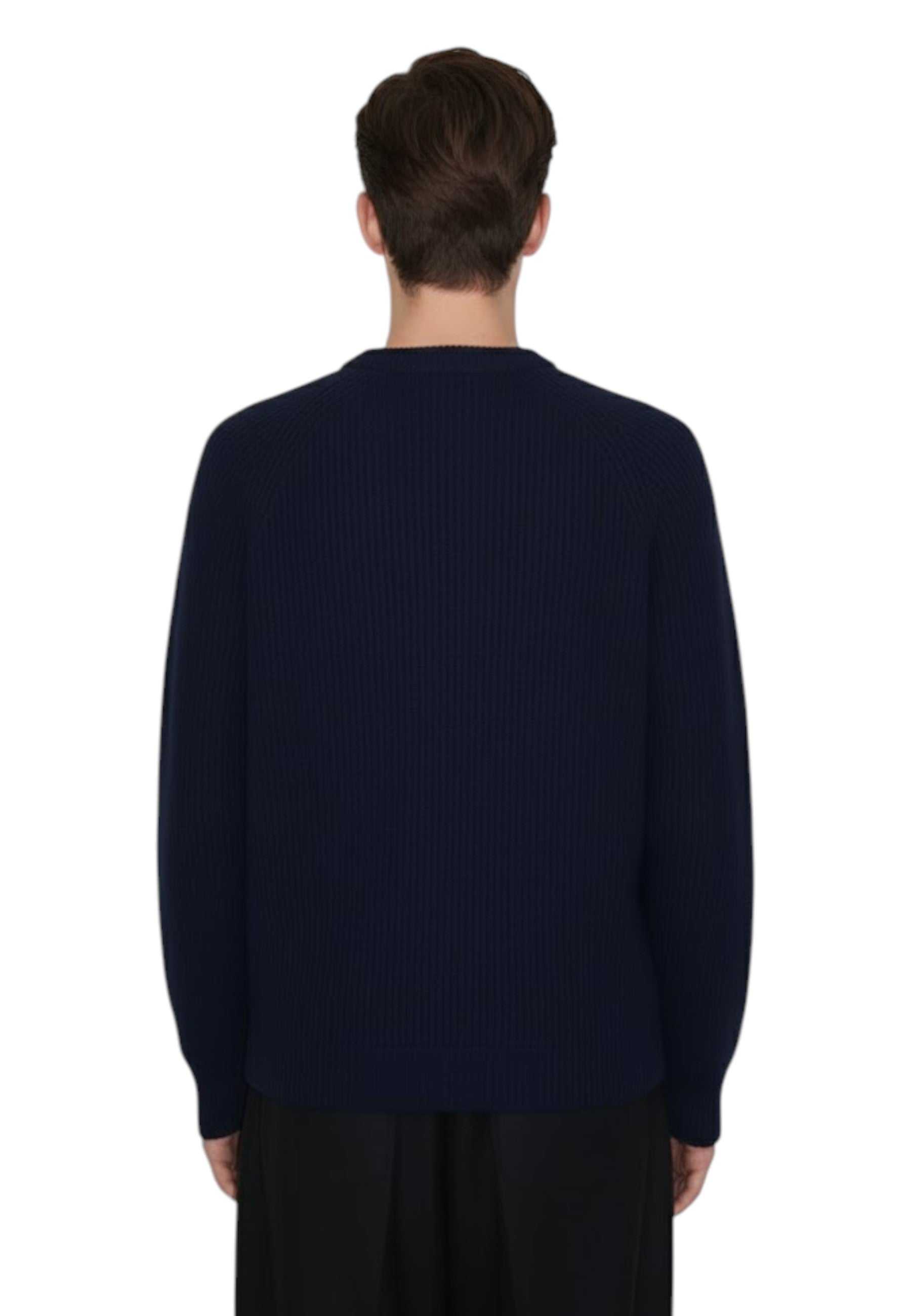 GIROCOLLO MANICA LUNGA Blu Mc2 Saint Barth