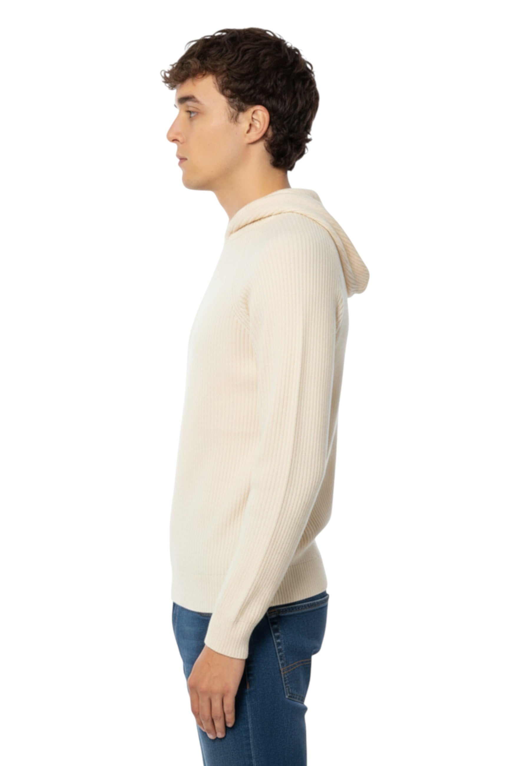 FELPE CON CAPPUCCIO Beige Mc2 Saint Barth