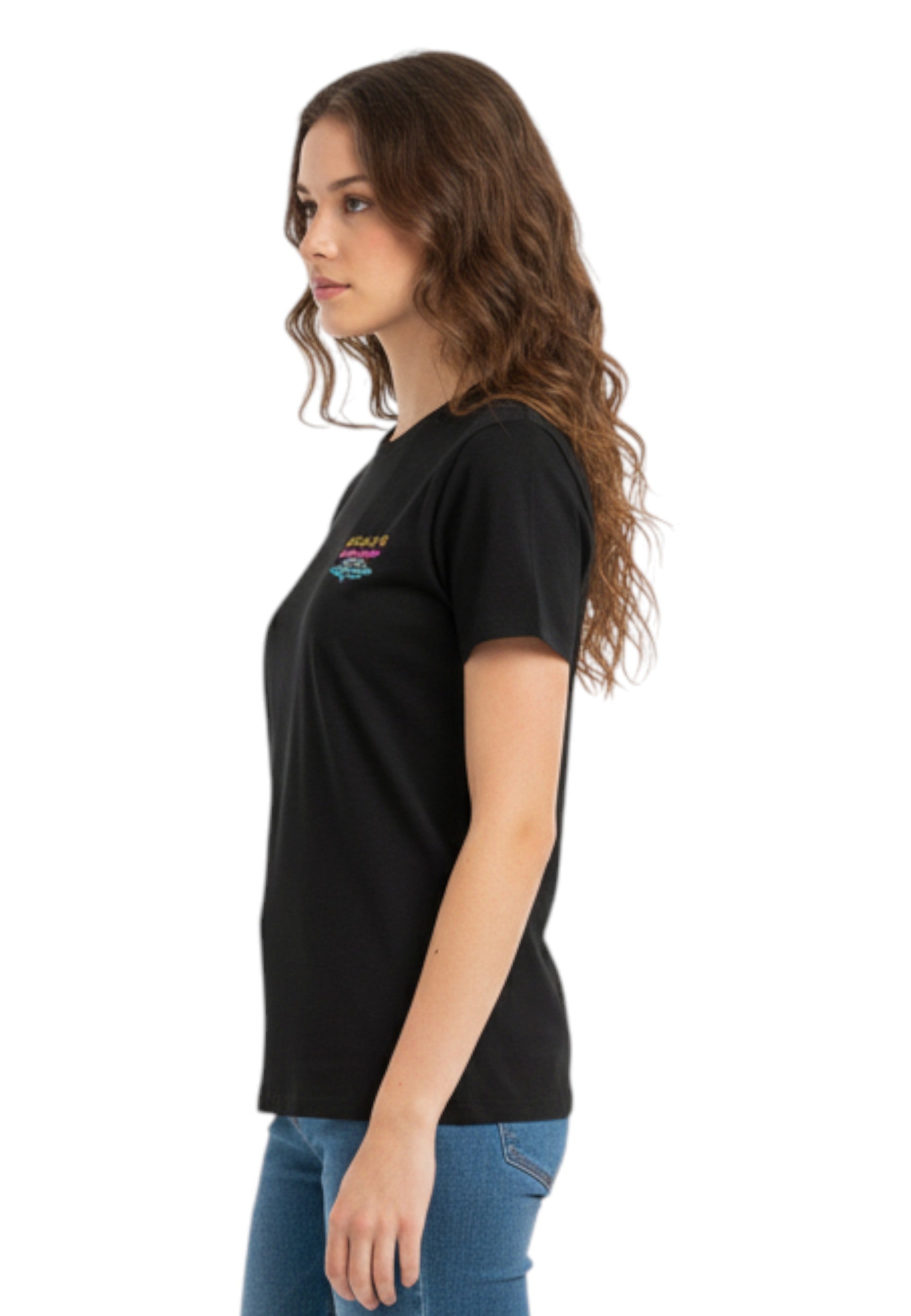 T-SHIRT Nero Mc2 Saint Barth