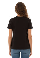 T-SHIRT Nero Mc2 Saint Barth