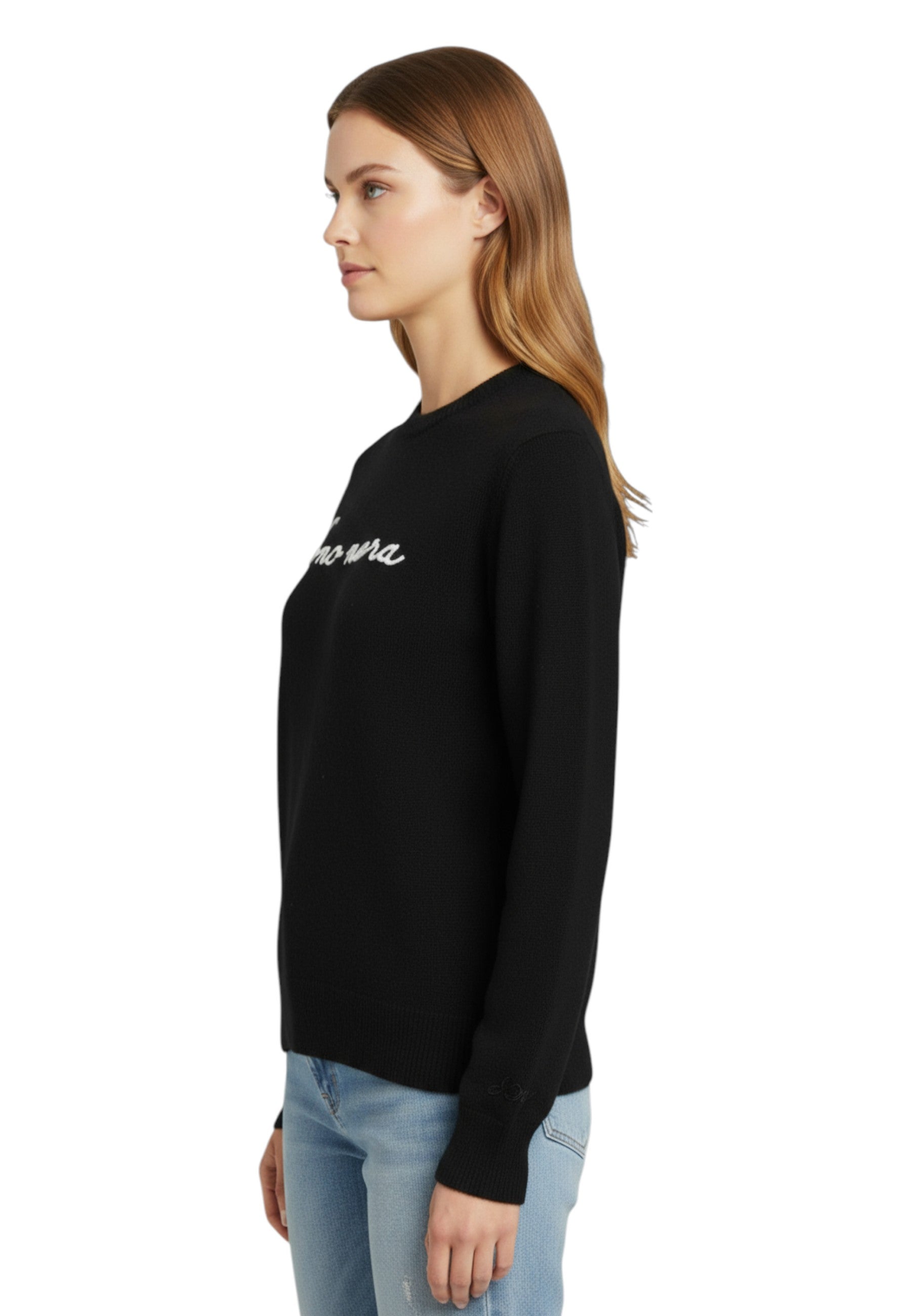 GIROCOLLO MANICA LUNGA Nero Mc2 Saint Barth