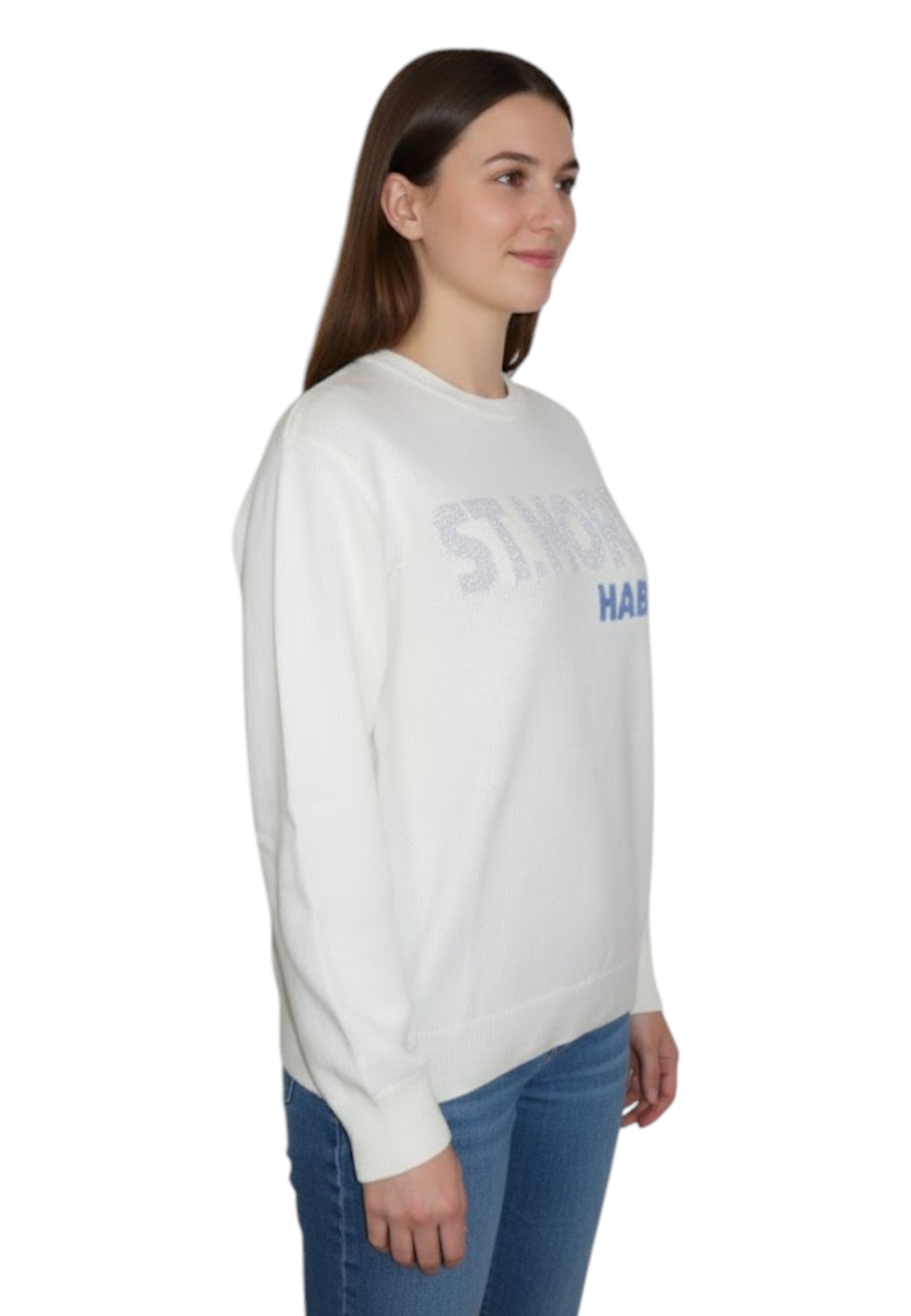 GIROCOLLO MANICA LUNGA Panna Mc2 Saint Barth