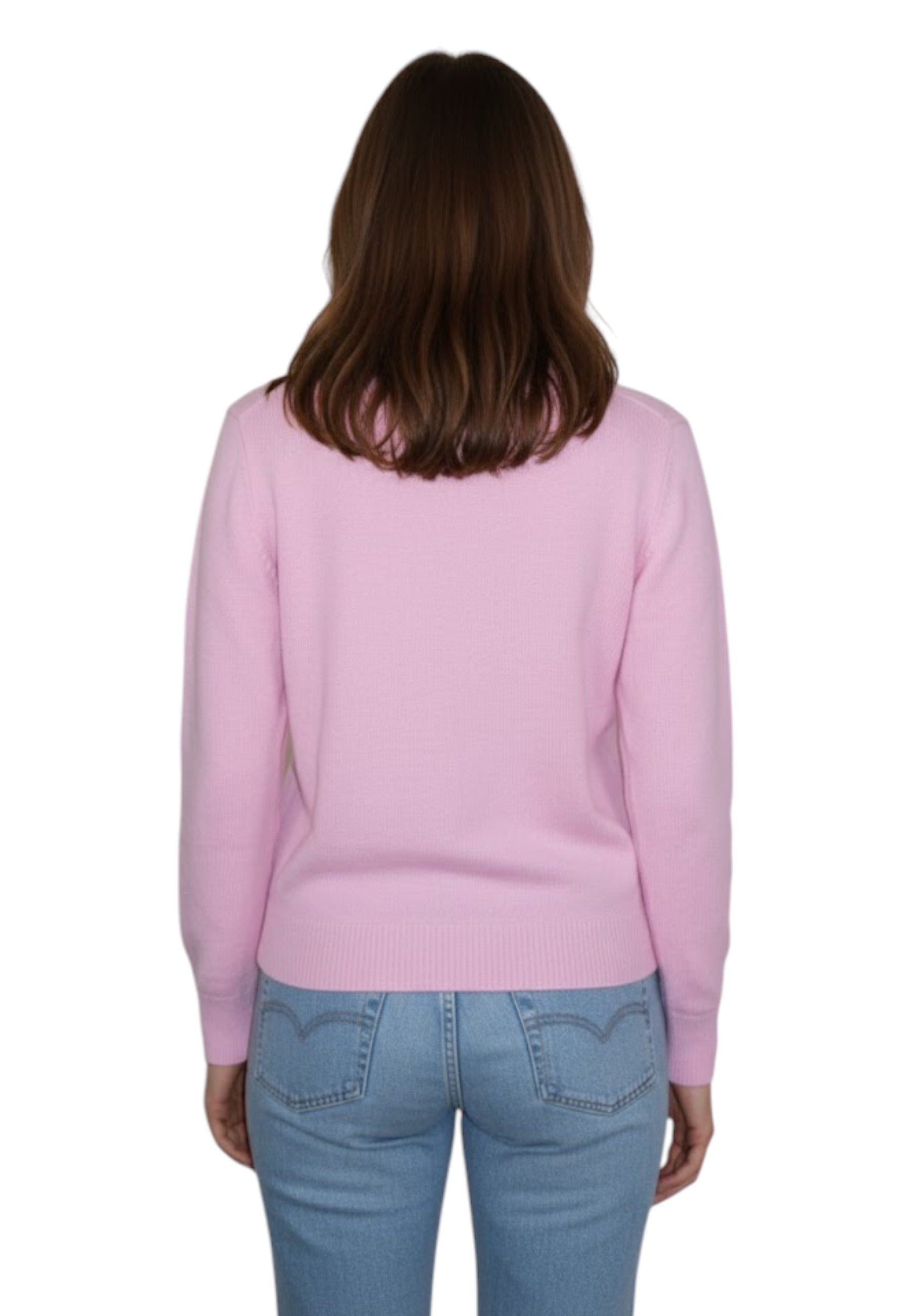 GIROCOLLO MANICA LUNGA Rosa Mc2 Saint Barth