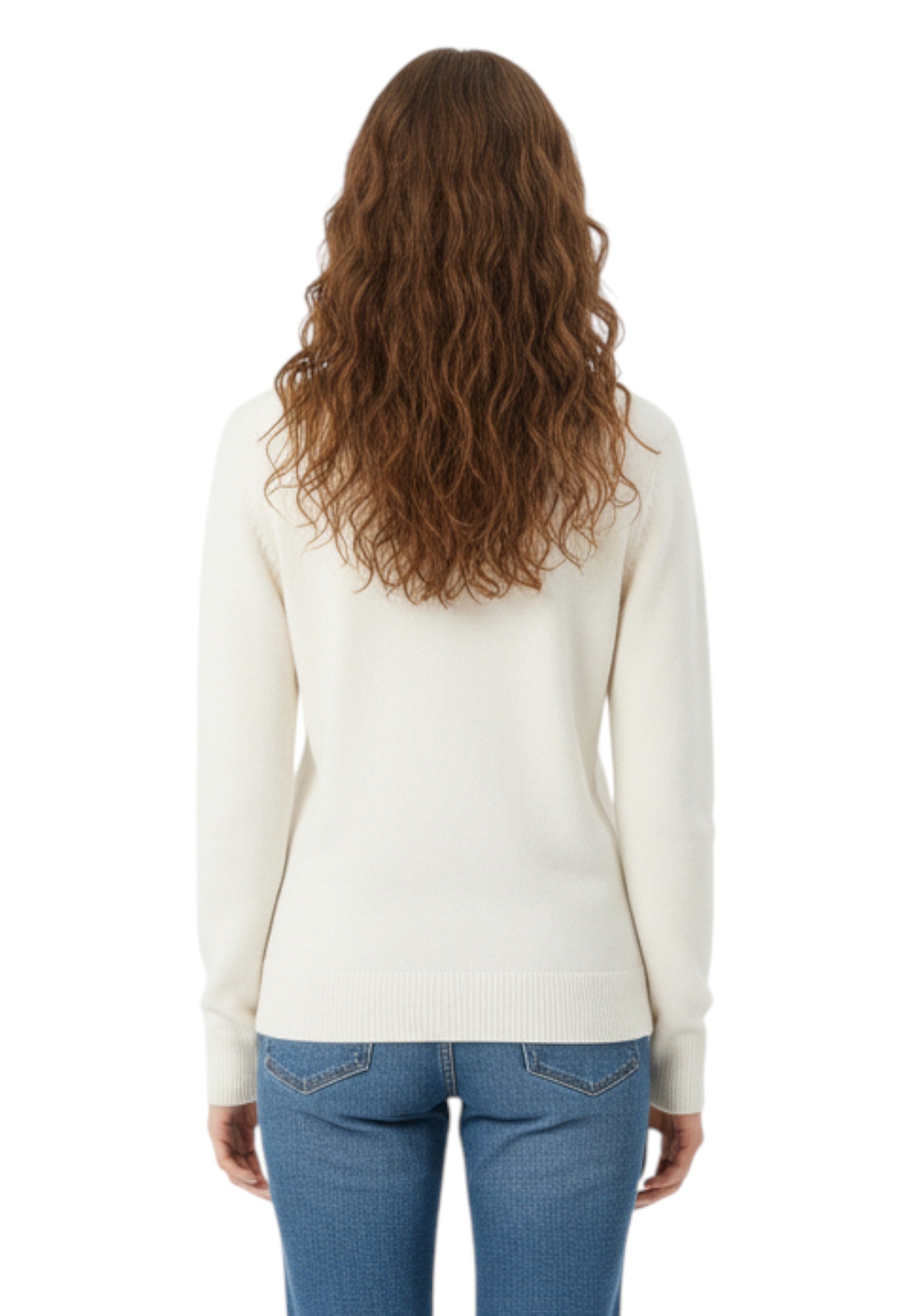 GIROCOLLO MANICA LUNGA Bianco Mc2 Saint Barth