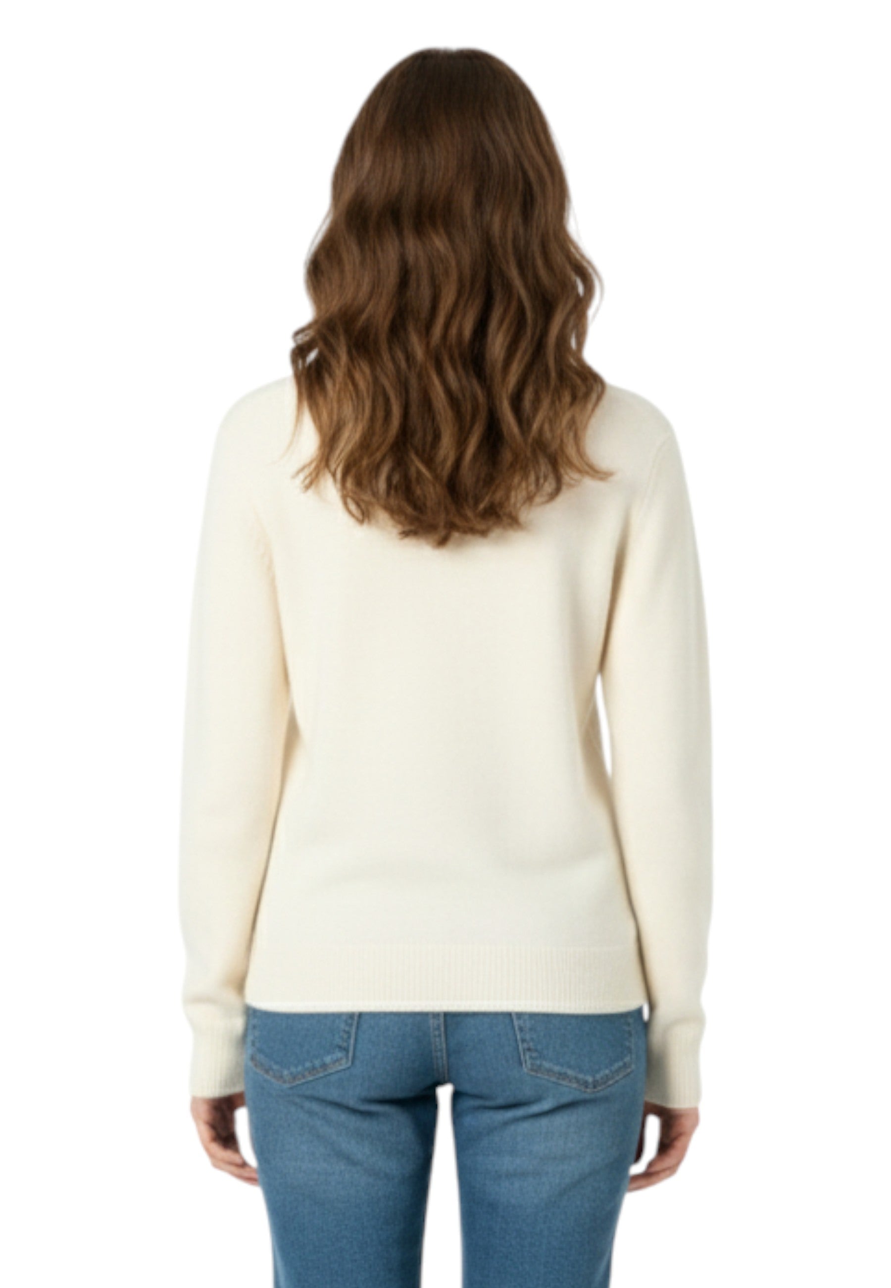 GIROCOLLO MANICA LUNGA Bianco Mc2 Saint Barth