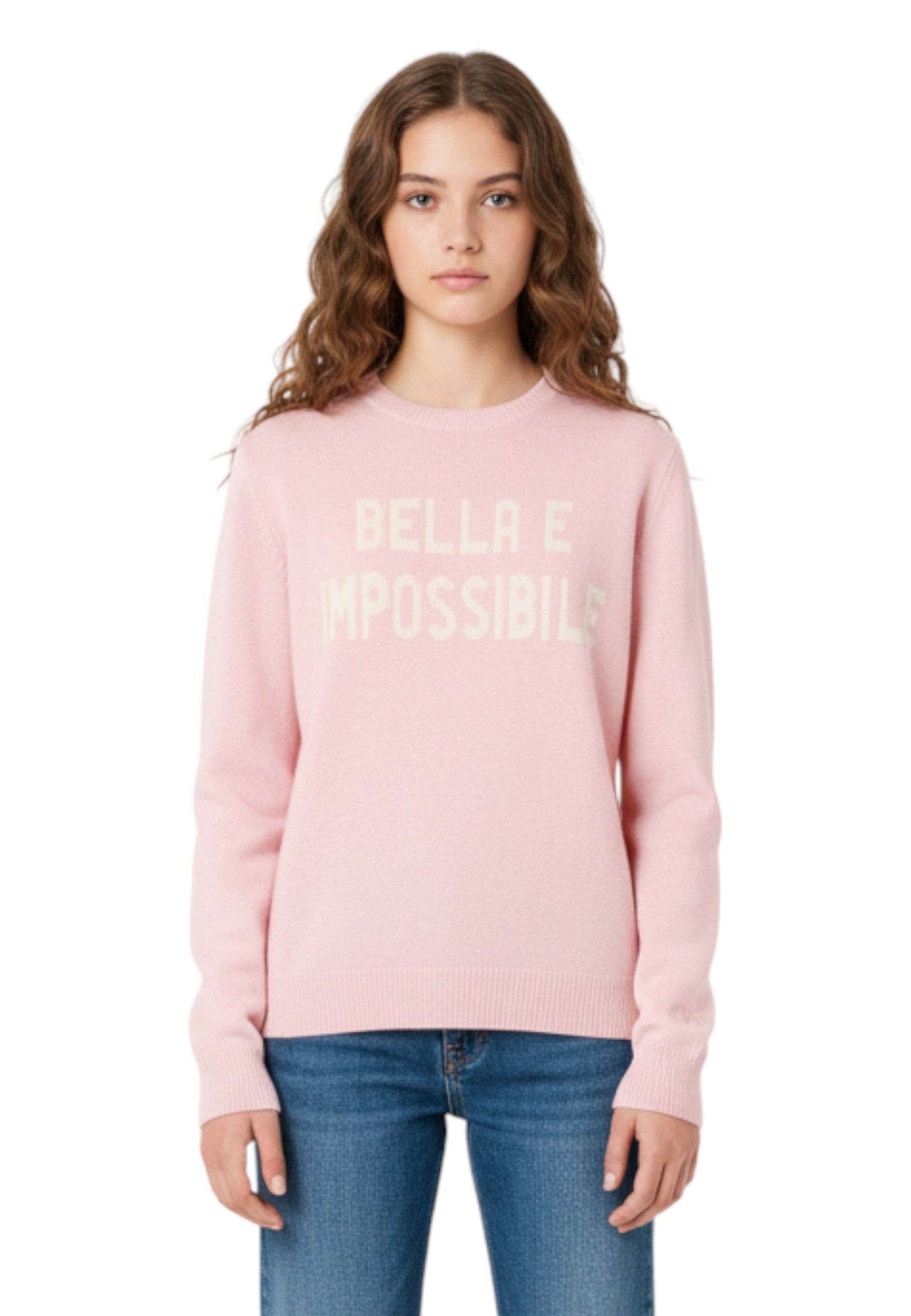 GIROCOLLO MANICA LUNGA Rosa Mc2 Saint Barth