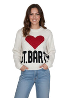 MAGLIE A LUPETTO Panna Mc2 Saint Barth