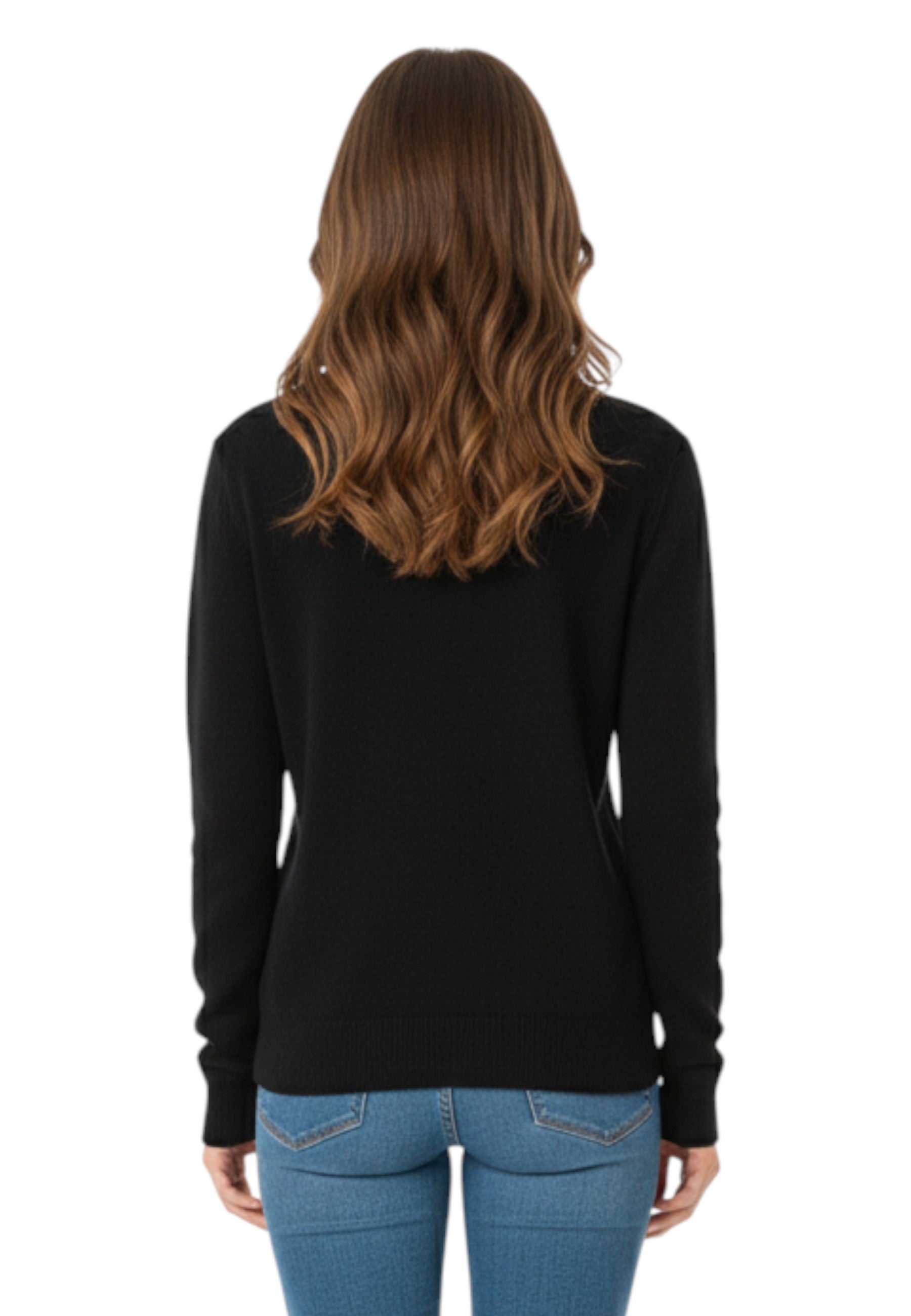 GIROCOLLO MANICA LUNGA Nero Mc2 Saint Barth