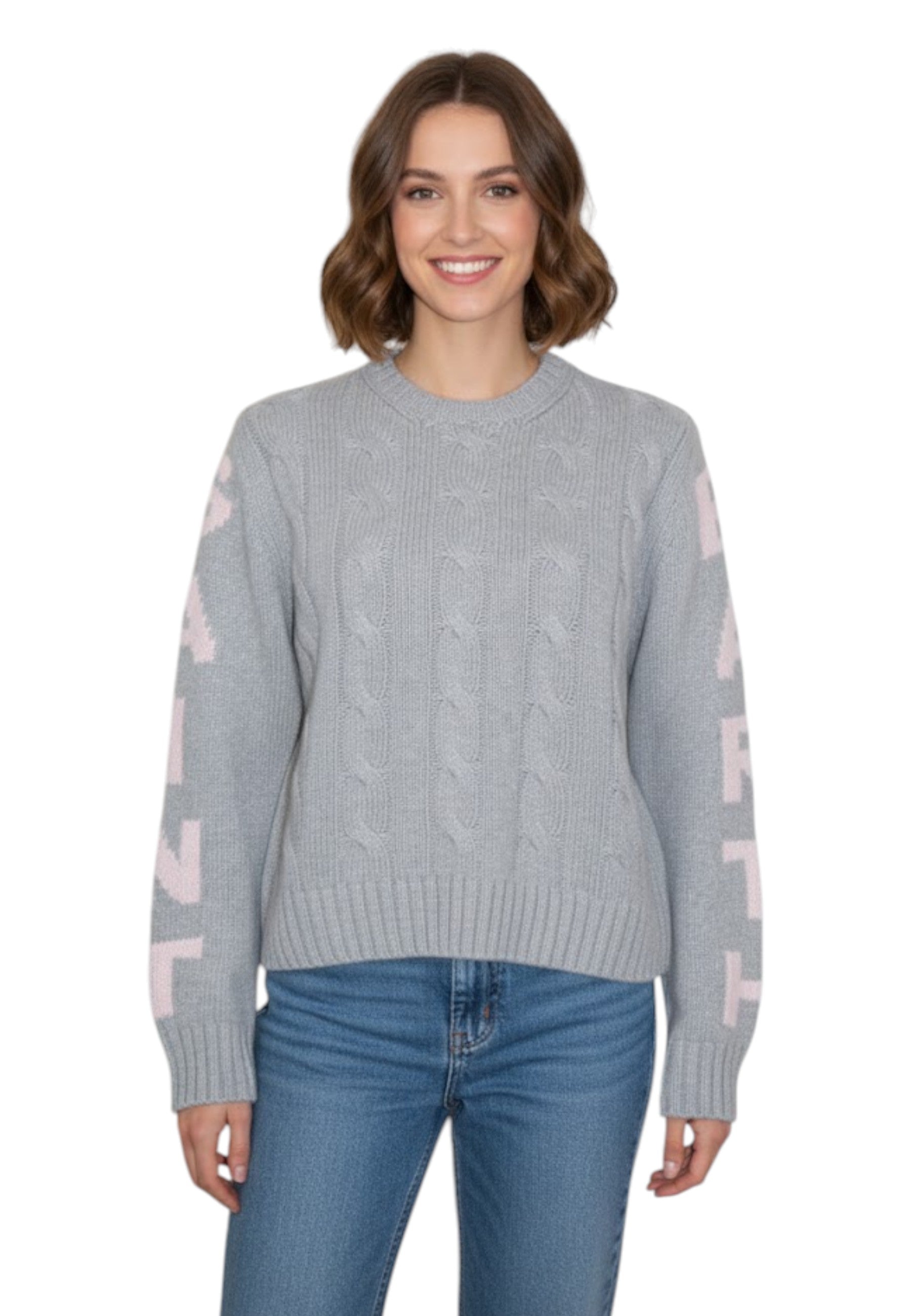 GIROCOLLO MANICA LUNGA Grigio Mc2 Saint Barth