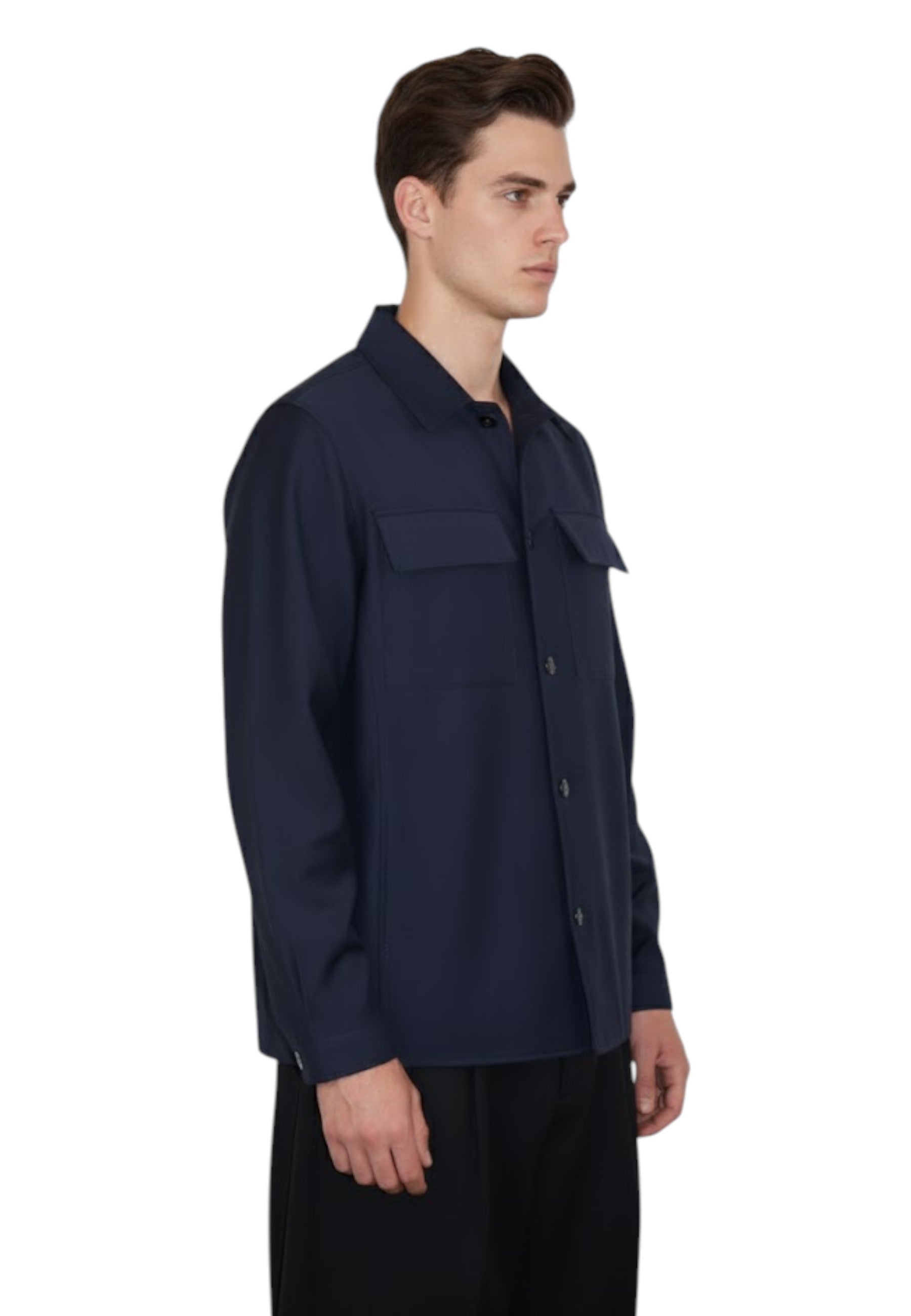 FIELD JACKET Blu Michele Carbone