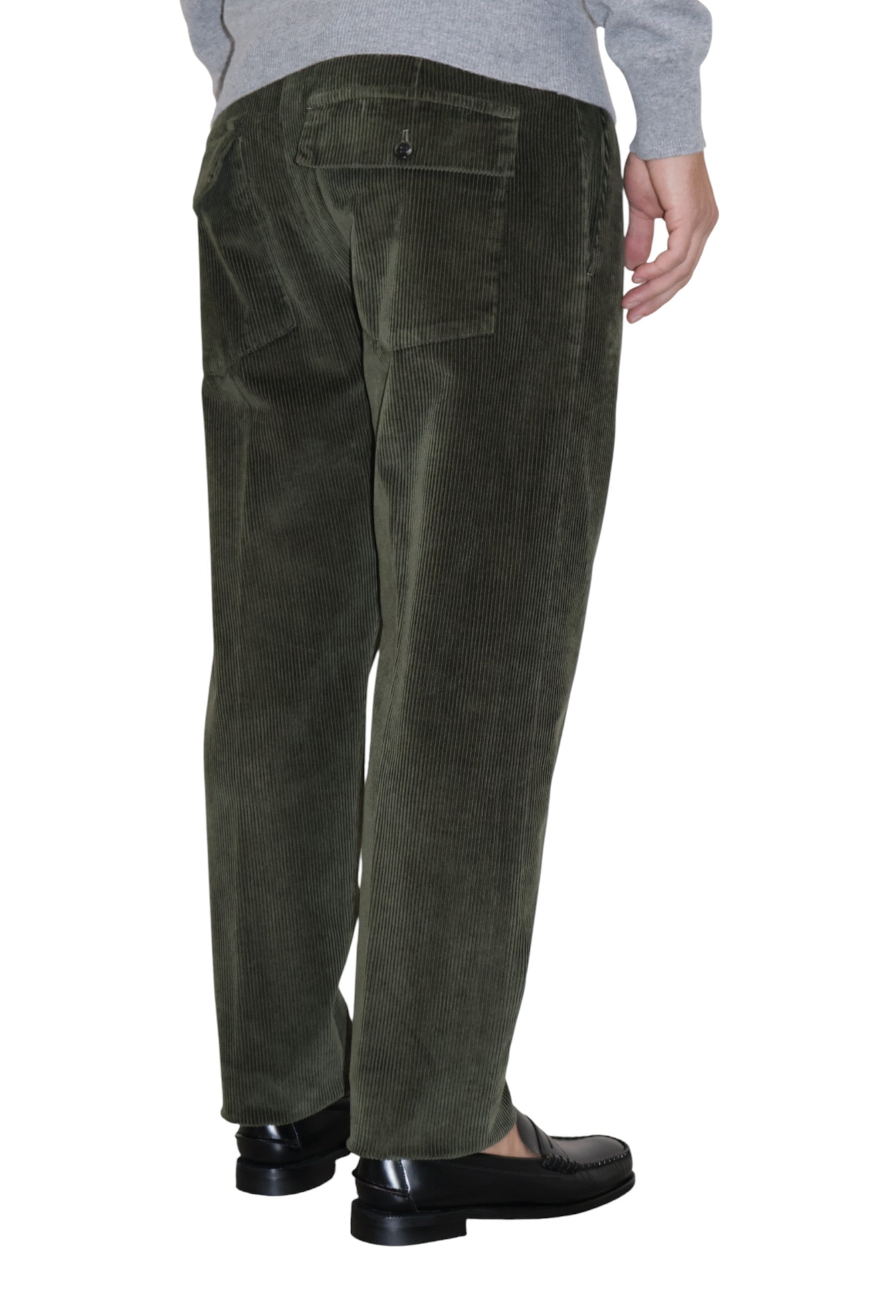 PANTALONI Verde Michele Carbone