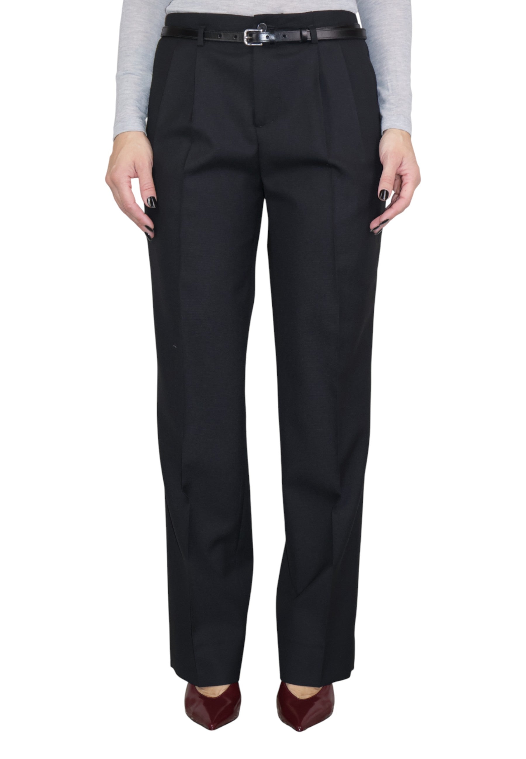 PANTALONI Nero Briglia