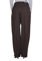 PANTALONI Marrone Briglia