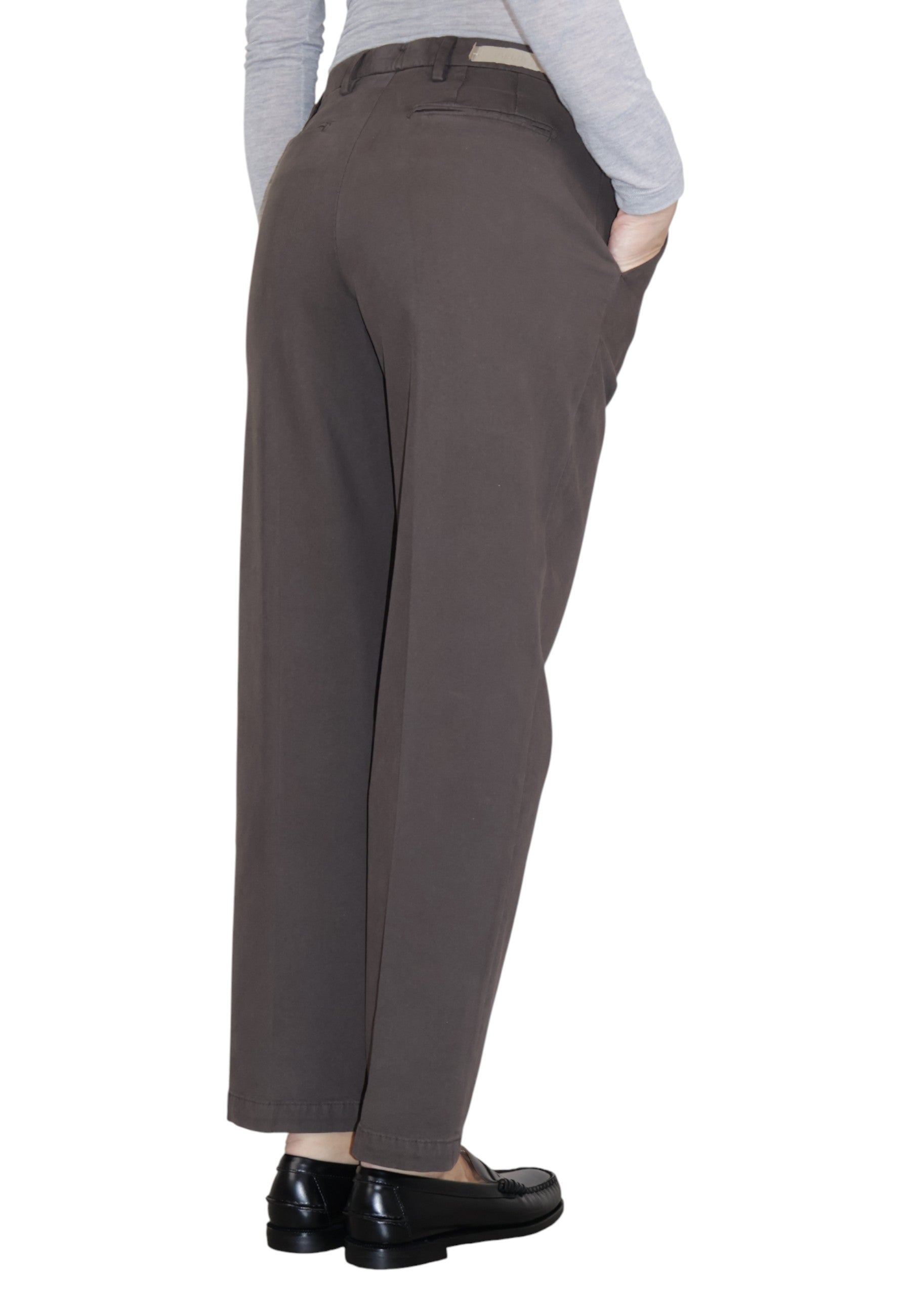 PANTALONI Marrone Briglia