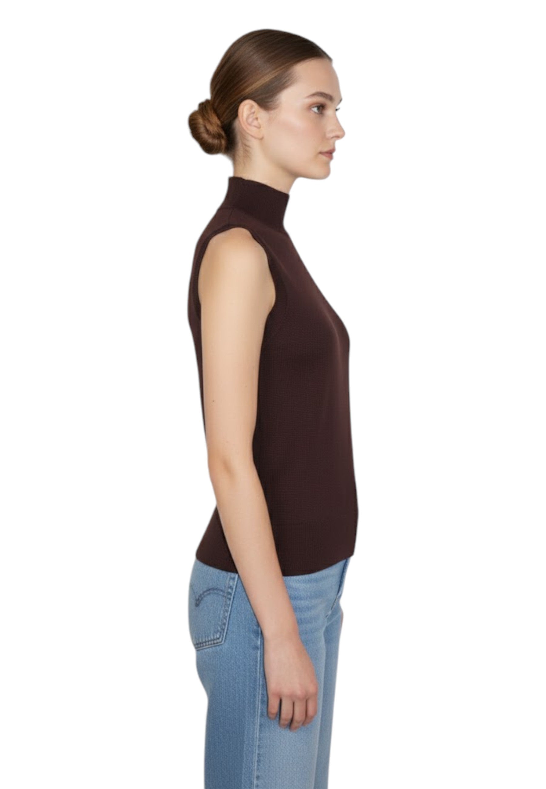 GILET Marrone Daniele Fiesoli Collezione N_ø1