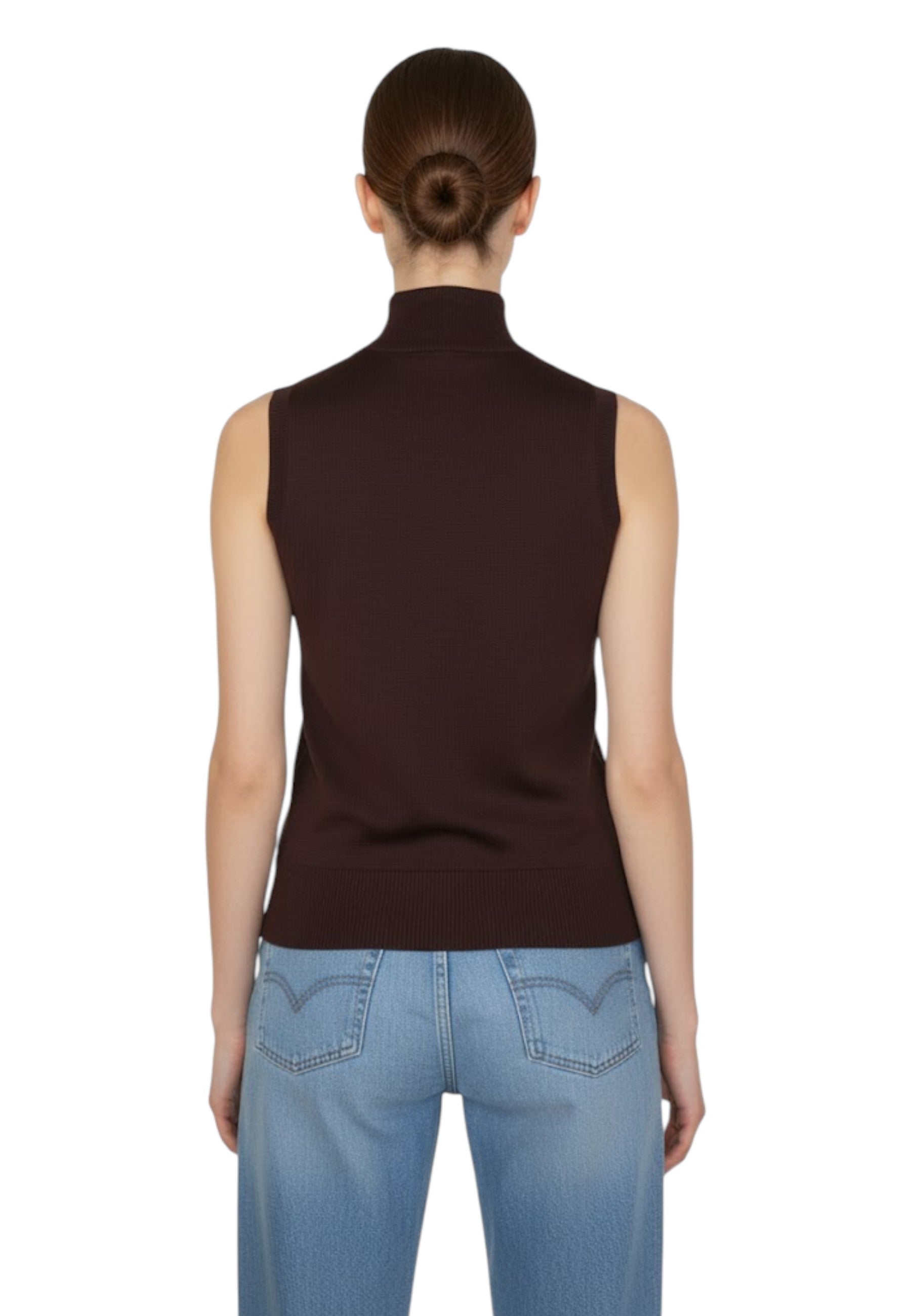 GILET Marrone Daniele Fiesoli Collezione N_ø1