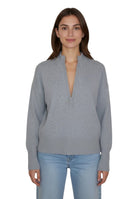 MAGLIE A V Grigio Daniele Fiesoli Collezione N_ø1