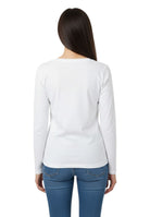 MAGLIE A V Bianco Daniele Fiesoli Collezione N_ø1