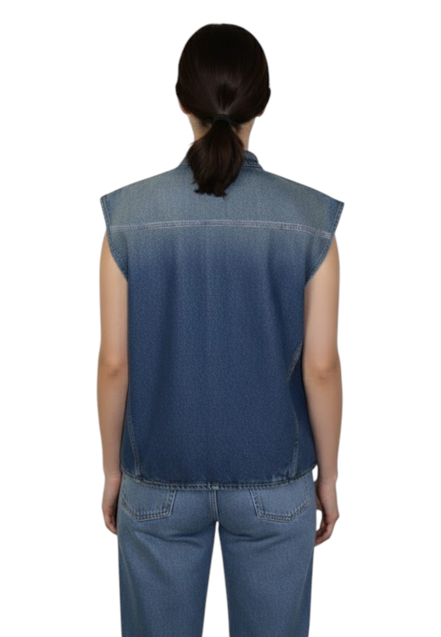 GILET Blu Nine In The Morning