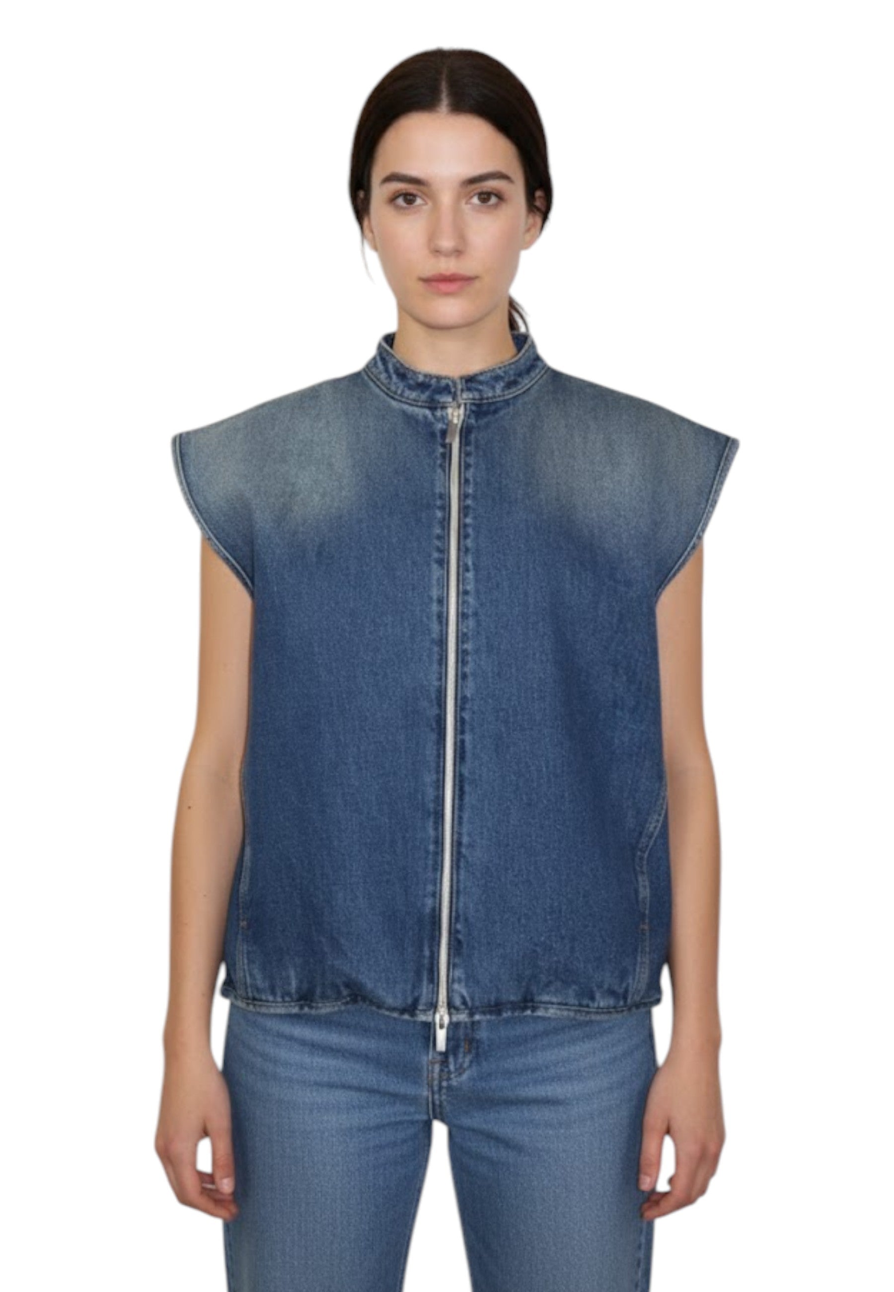 GILET Blu Nine In The Morning