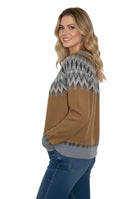 GIROCOLLO MANICA LUNGA Marrone Roberto Collina