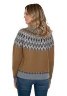 GIROCOLLO MANICA LUNGA Marrone Roberto Collina