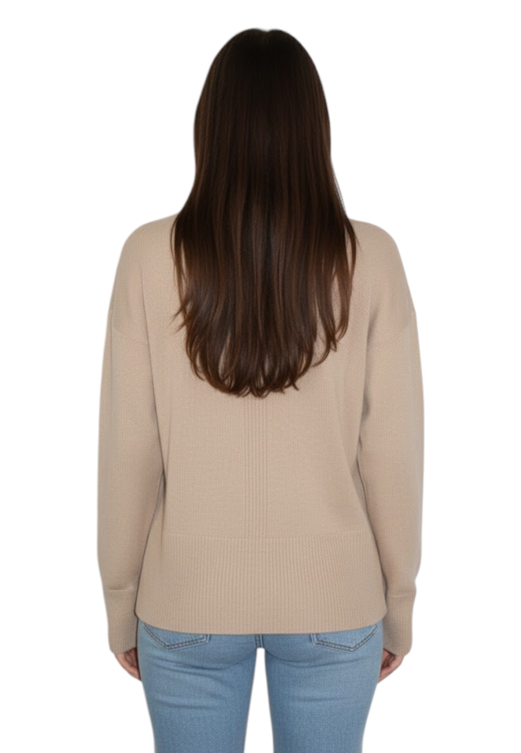 GIROCOLLO MANICA LUNGA Beige Roberto Collina