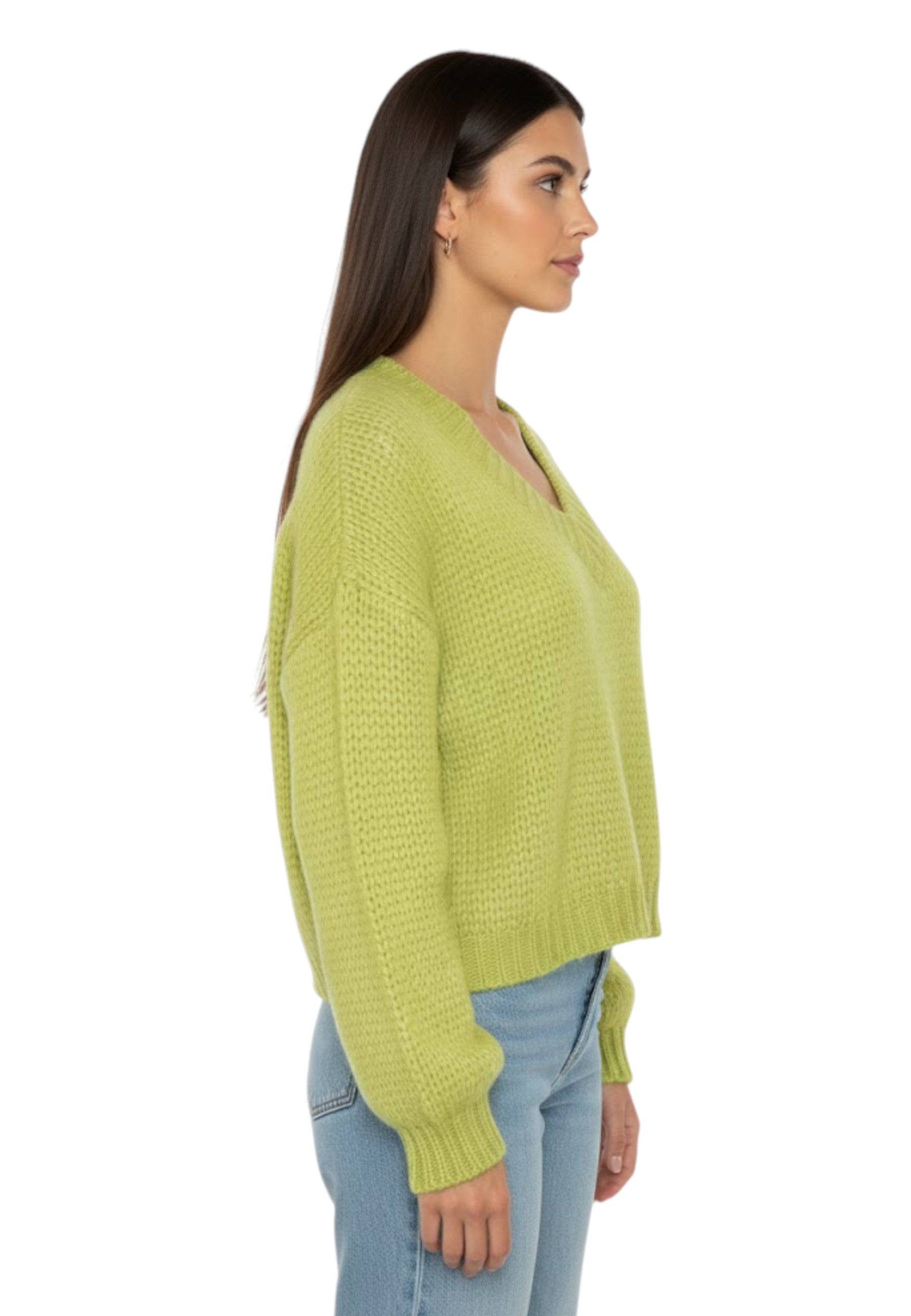 MAGLIE A V Verde Roberto Collina