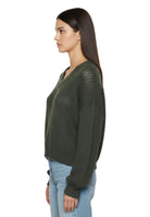 MAGLIE A V Verde Roberto Collina