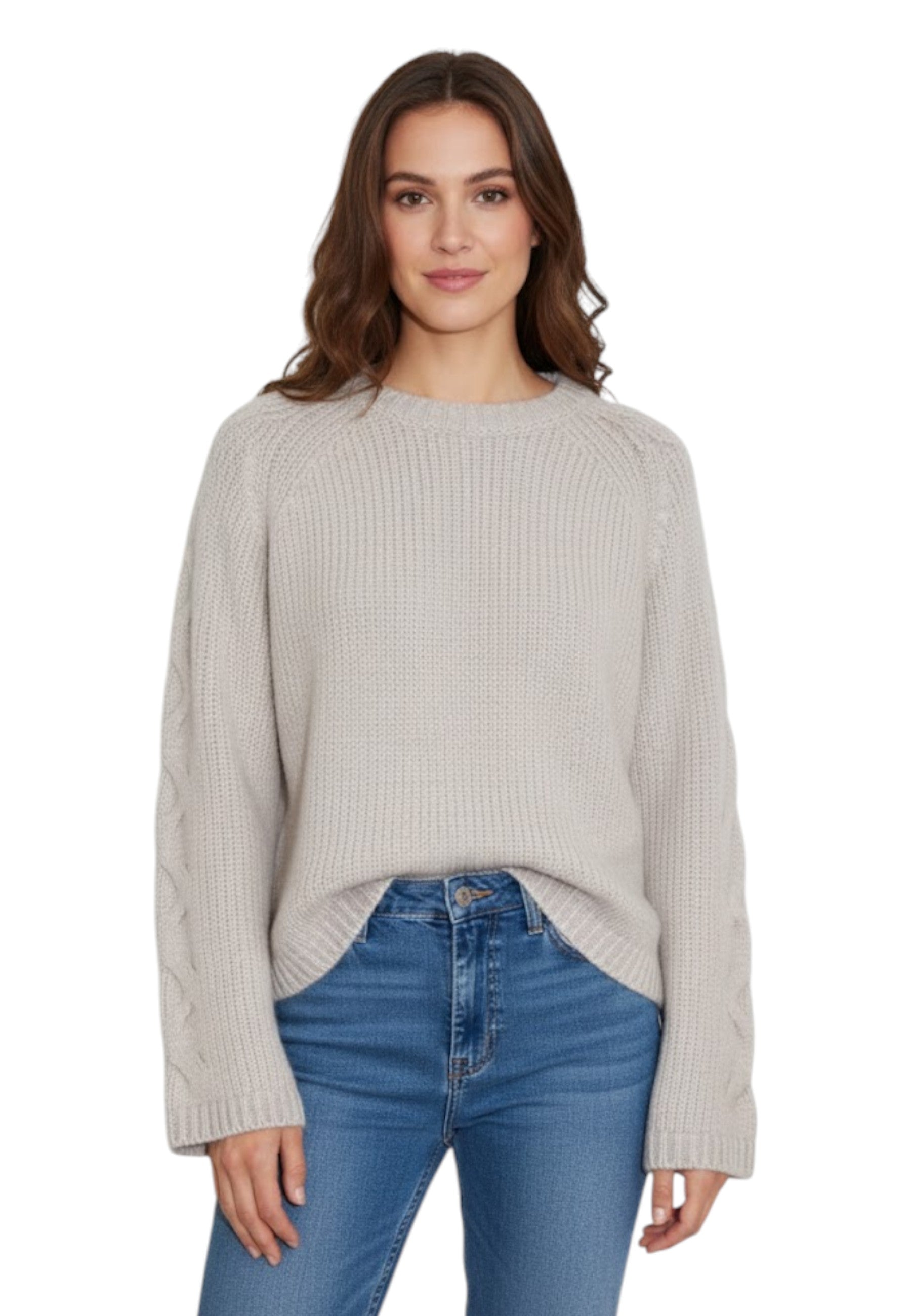 GIROCOLLO MANICA LUNGA Grigio Roberto Collina