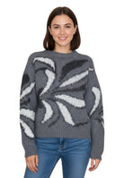 GIROCOLLO MANICA LUNGA Grigio Roberto Collina