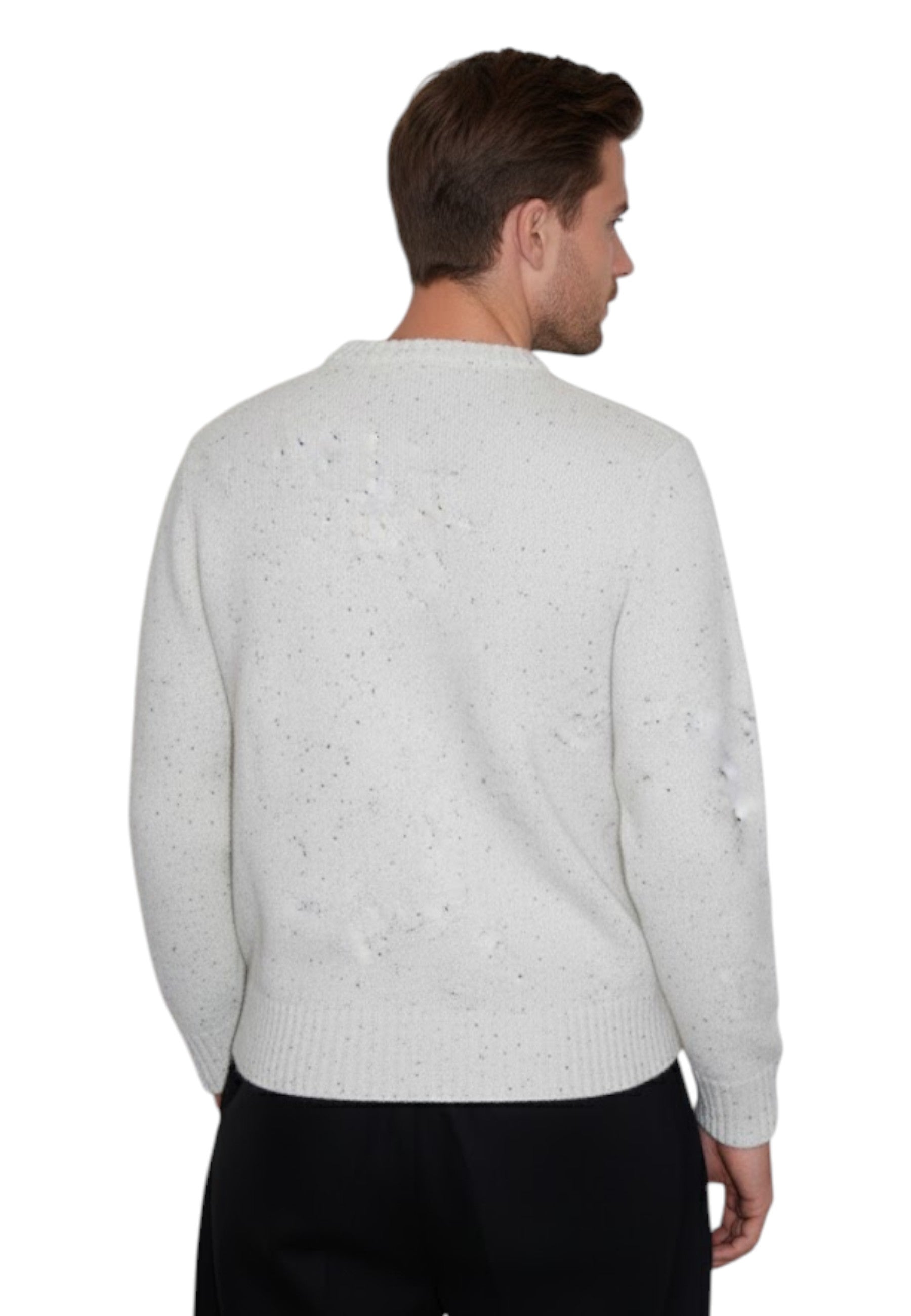 GIROCOLLO MANICA LUNGA Bianco Kangra